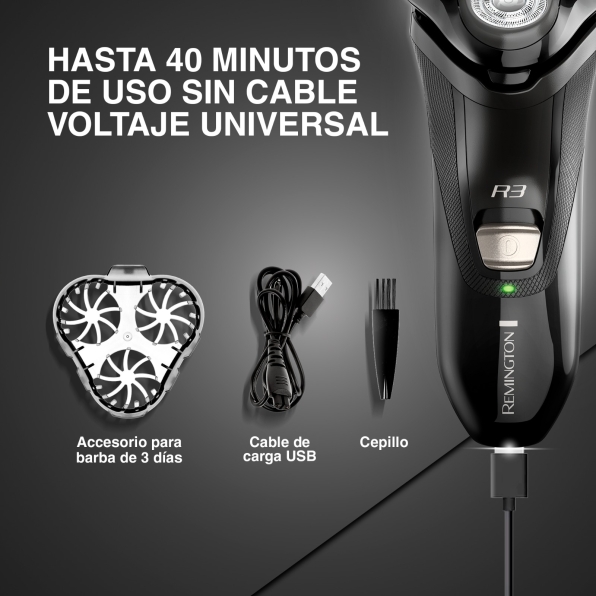 Afeitadora rotativa Remington Style Series R3