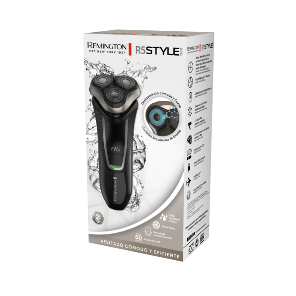 Afeitadora de rotativa Remington Style Series R5