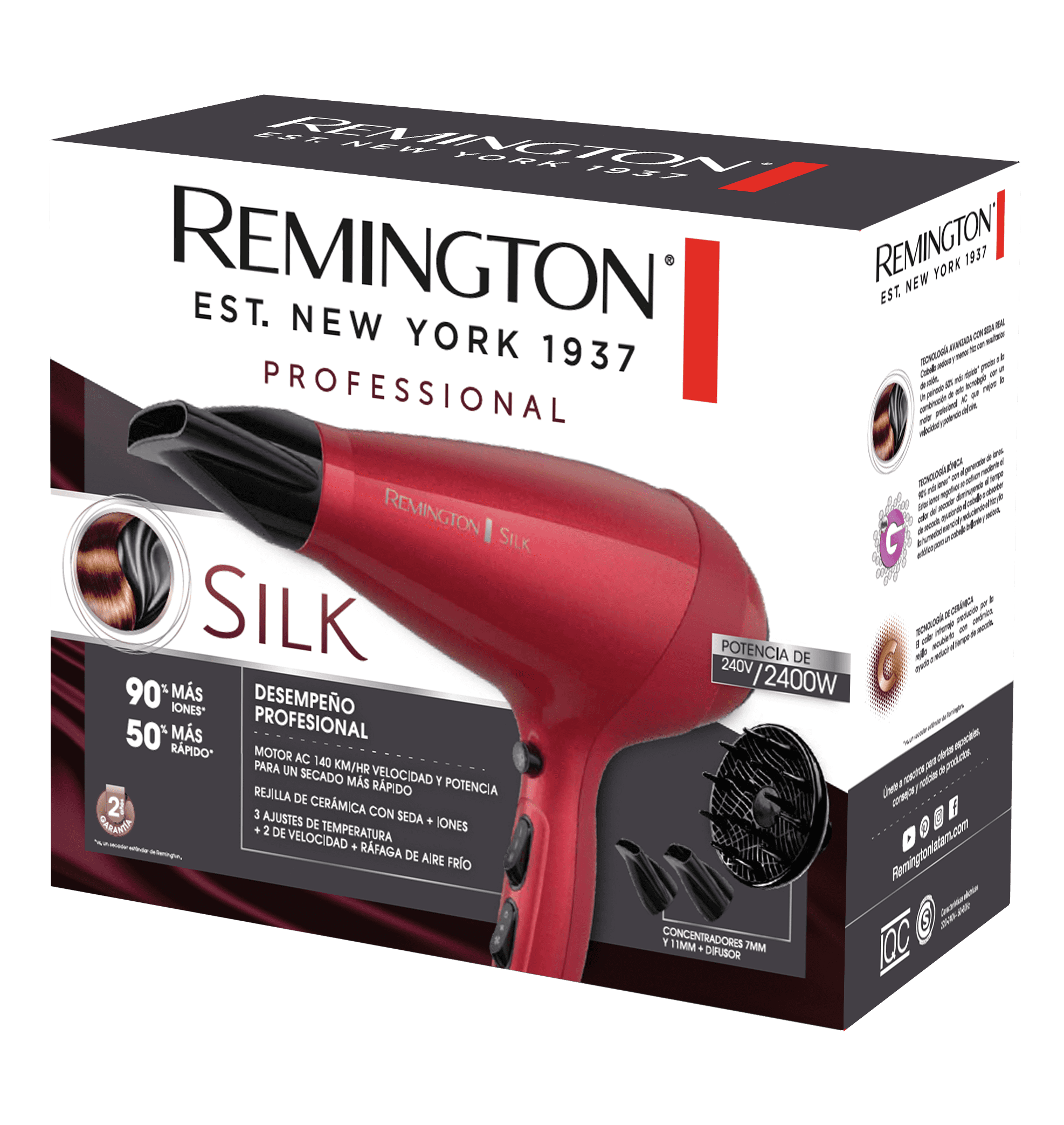 Secador Remington Silk