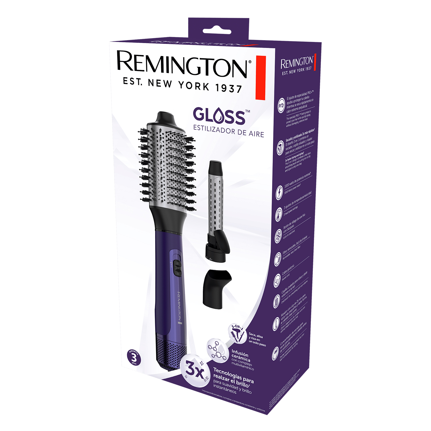 Estilizador de aire Remington® Gloss™