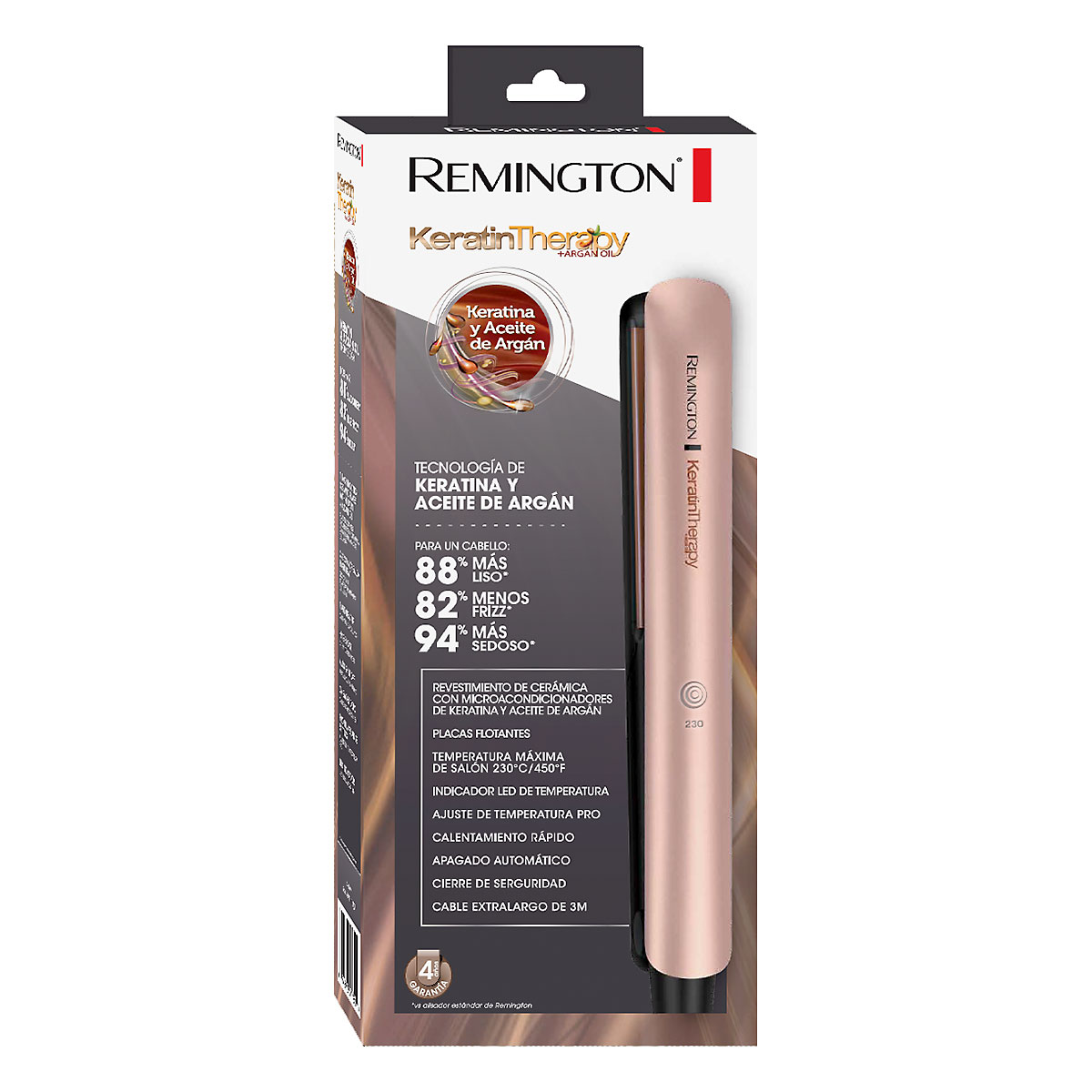 Plancha Remington Keratina Therapy S-8599