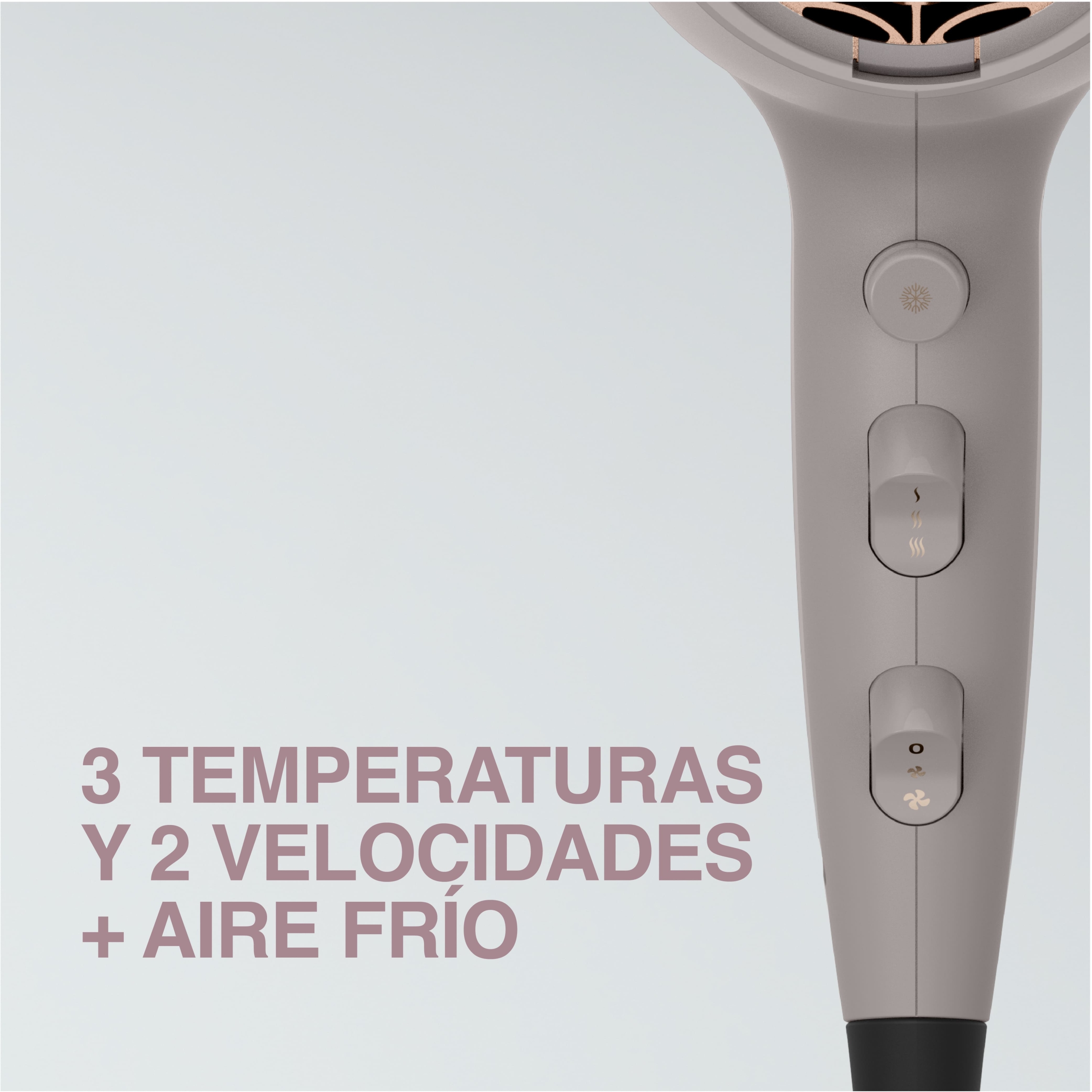 Secador de cabello D26A de la línea Collagen and Biotin Therapy de Remington.