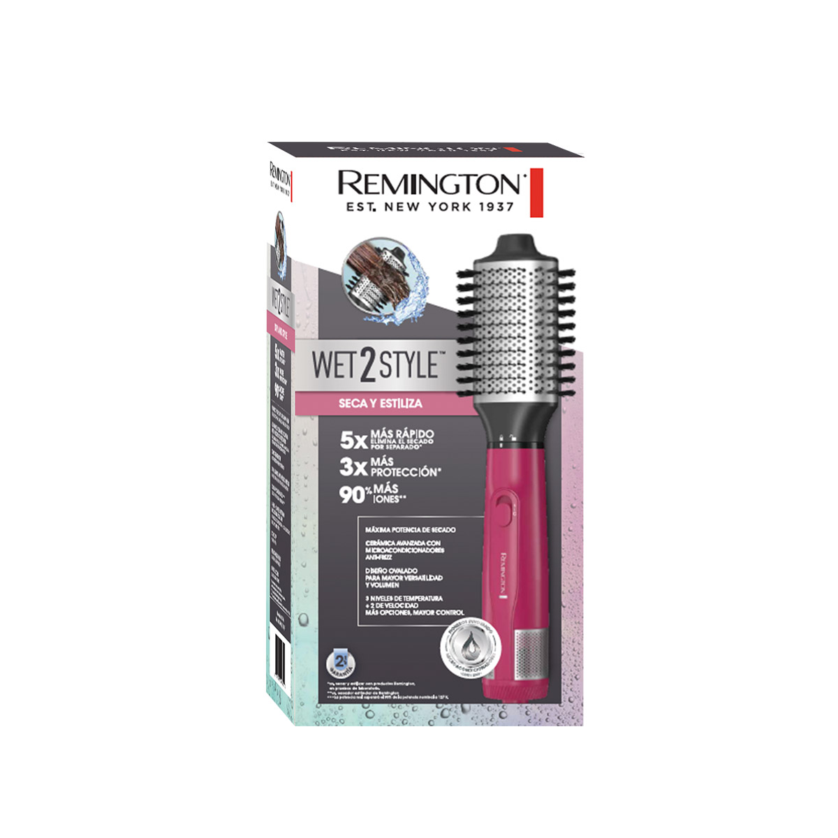 Cepillo de aire Remington Wet2Style™