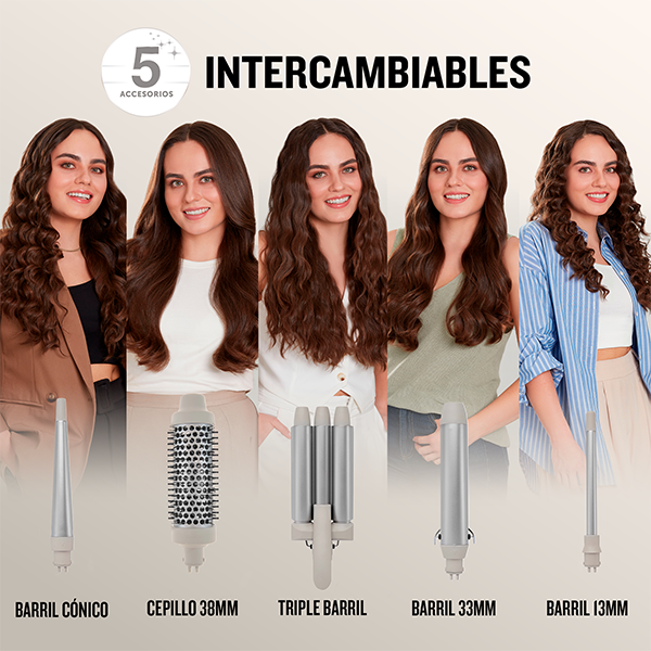 MULTIESTILIZADOR 5 EN 1 REMINGTON® TRENDOLOGY