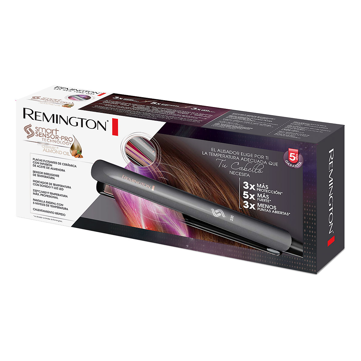 Fotografía de Plancha Alisadora Remington Smart Sensor Pro 02