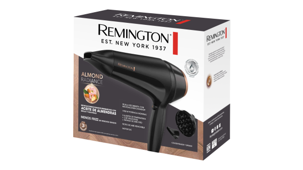 Secadora D12AA-110F de la línea Almond Radiance™ de Remington