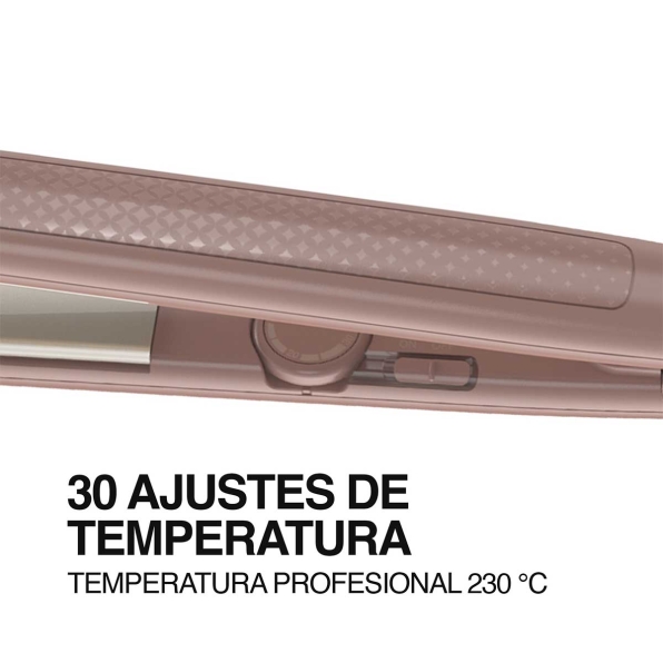 Plancha Alisadora ceramica con macadamia S6300M (110) F de Remington