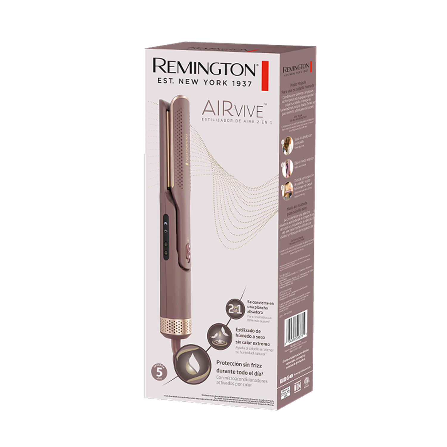 ESTILIZADOR DE AIRE 2 EN 1 REMINGTON® AIRvive™ SECA Y ALISA