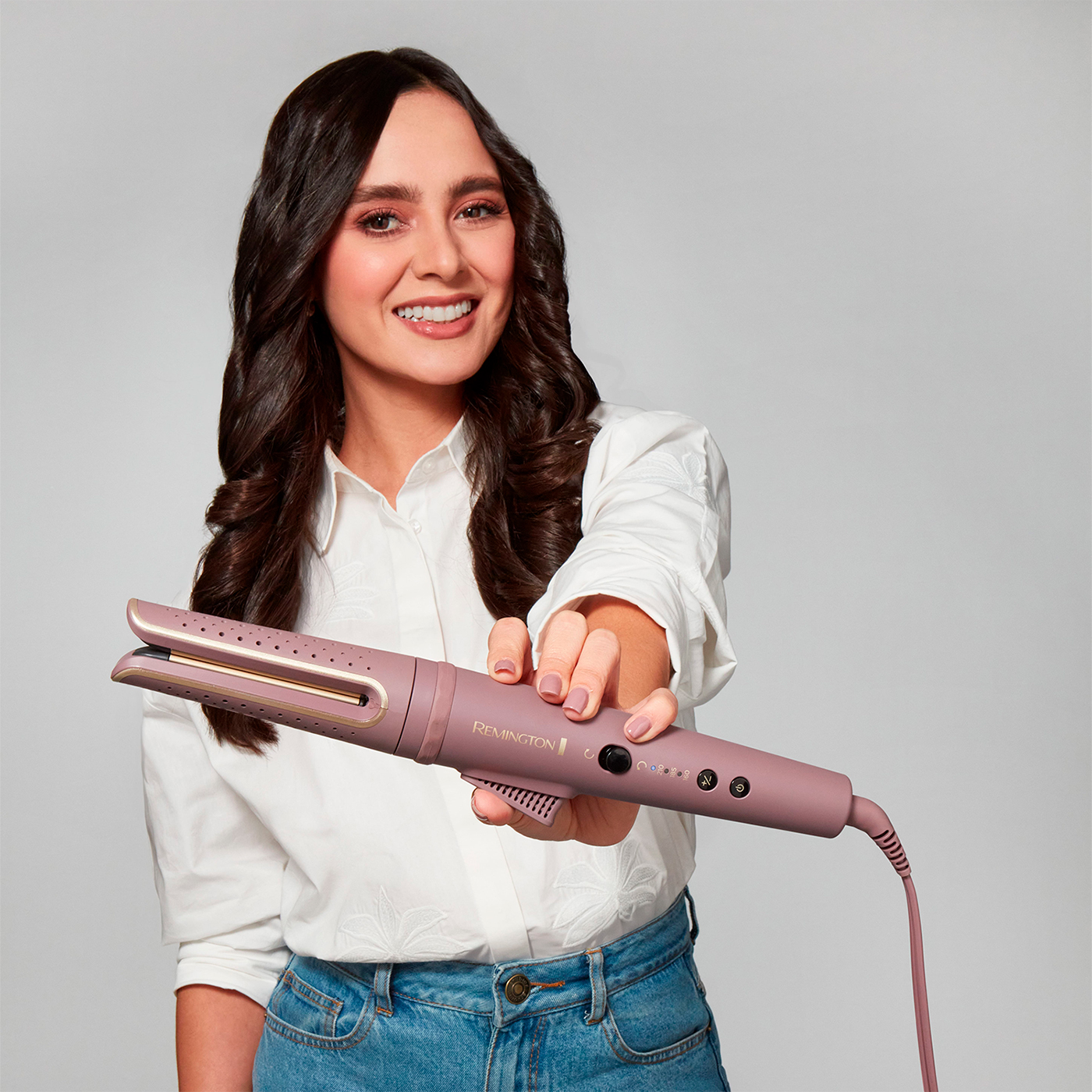 RIZADOR DE BARRIL GIRATORIO REMINGTON® AIRvive™