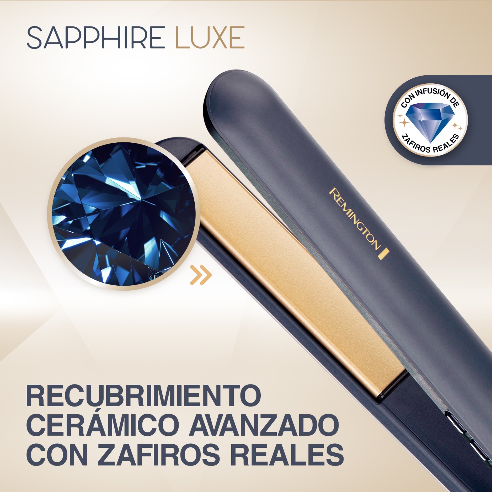 Plancha Alisadora Remington Sapphire Luxe