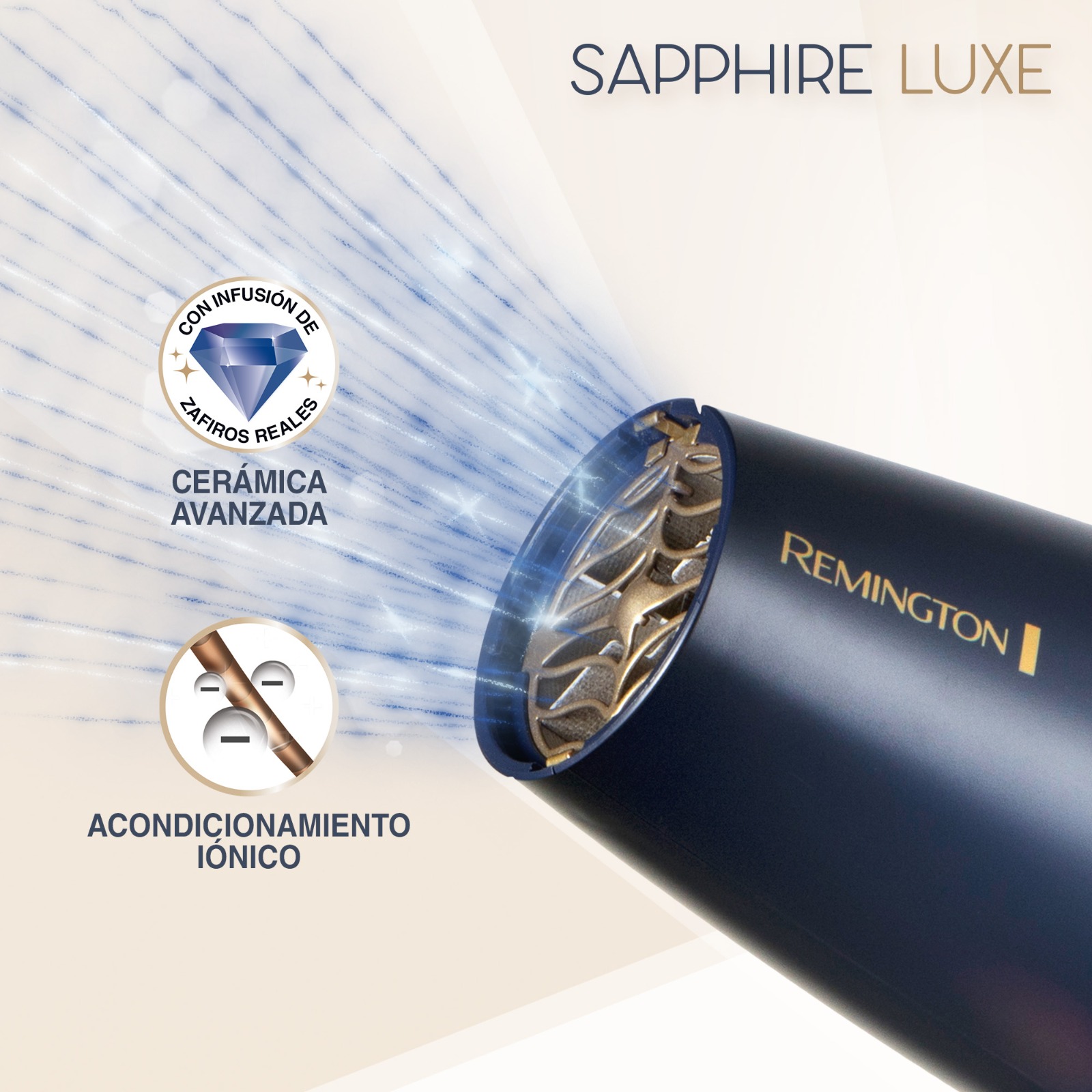Secador Remington Sapphire Luxe