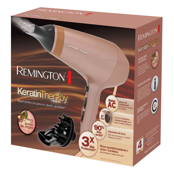 Fotografía de Secador Remington Keratin Therapy 02