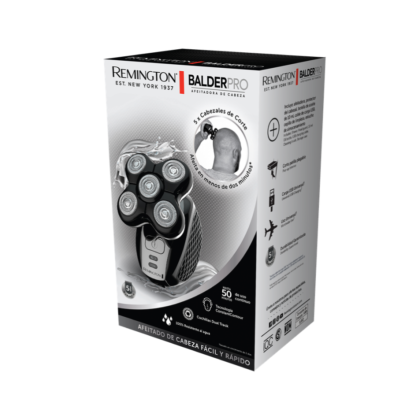 Afeitadora de cabeza Remington Balder Pro