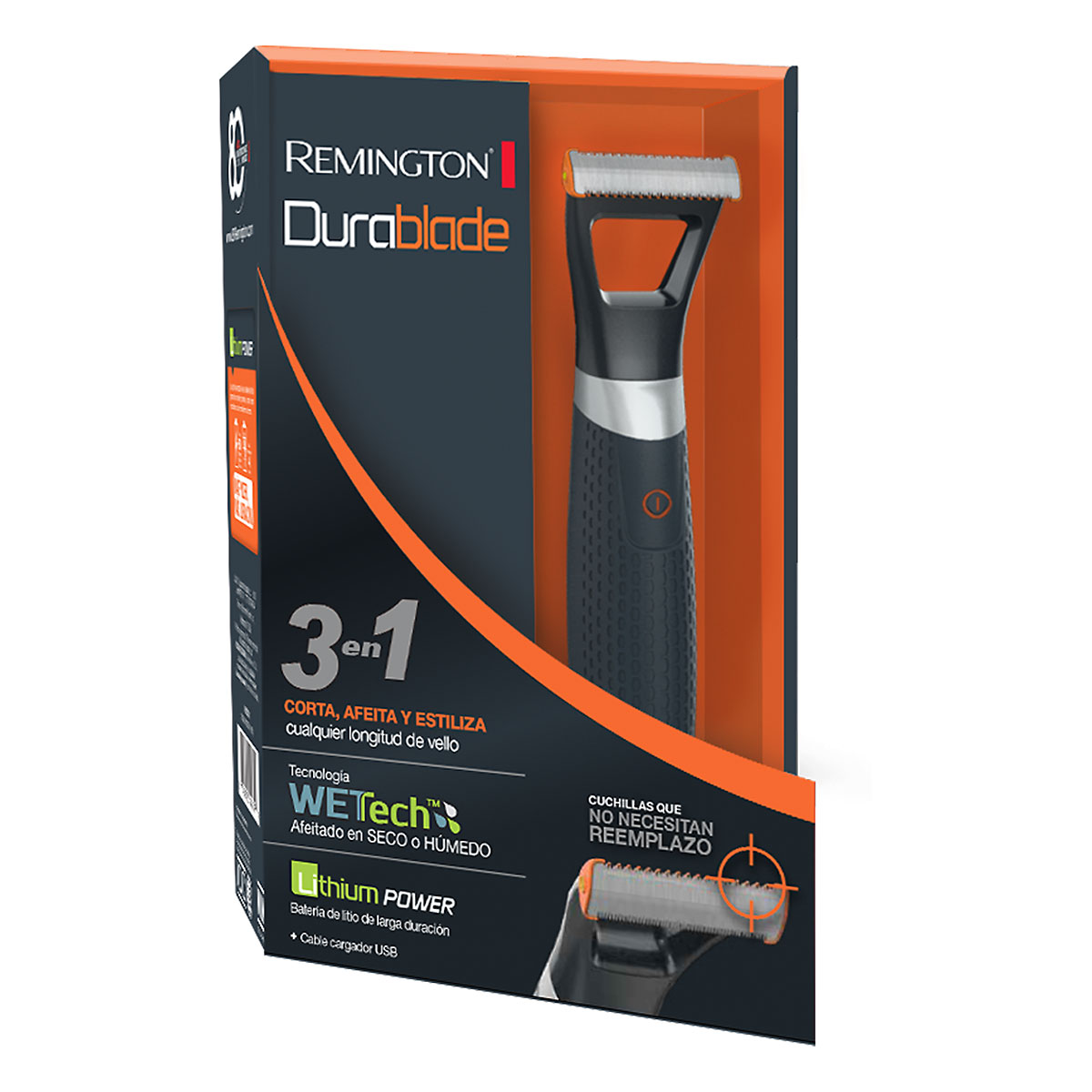 Fotografía de Recortador De Barba Remington Durablade 02