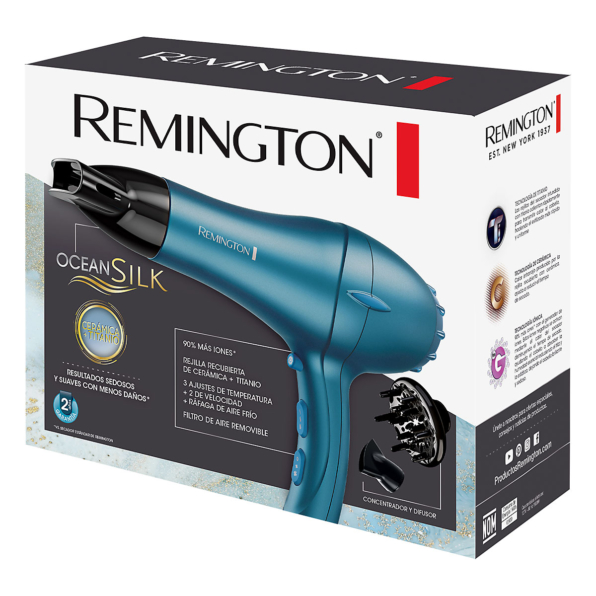 Fotografía de Secador Remington Ocean Silk 02