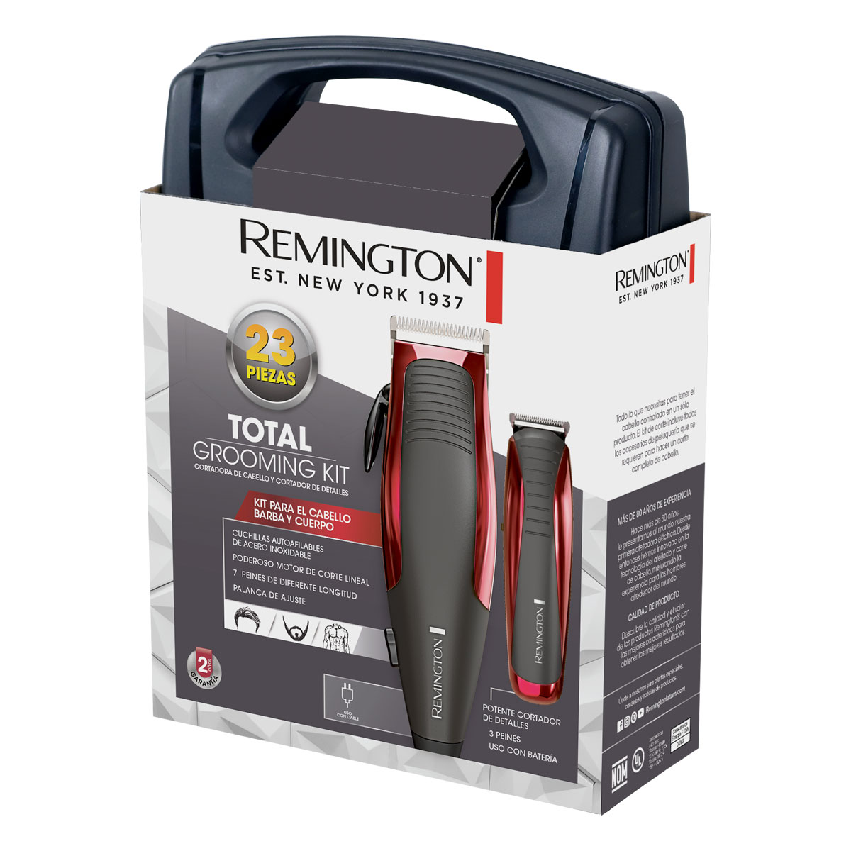 Cortadora De Cabello Con Detallador de Remington
