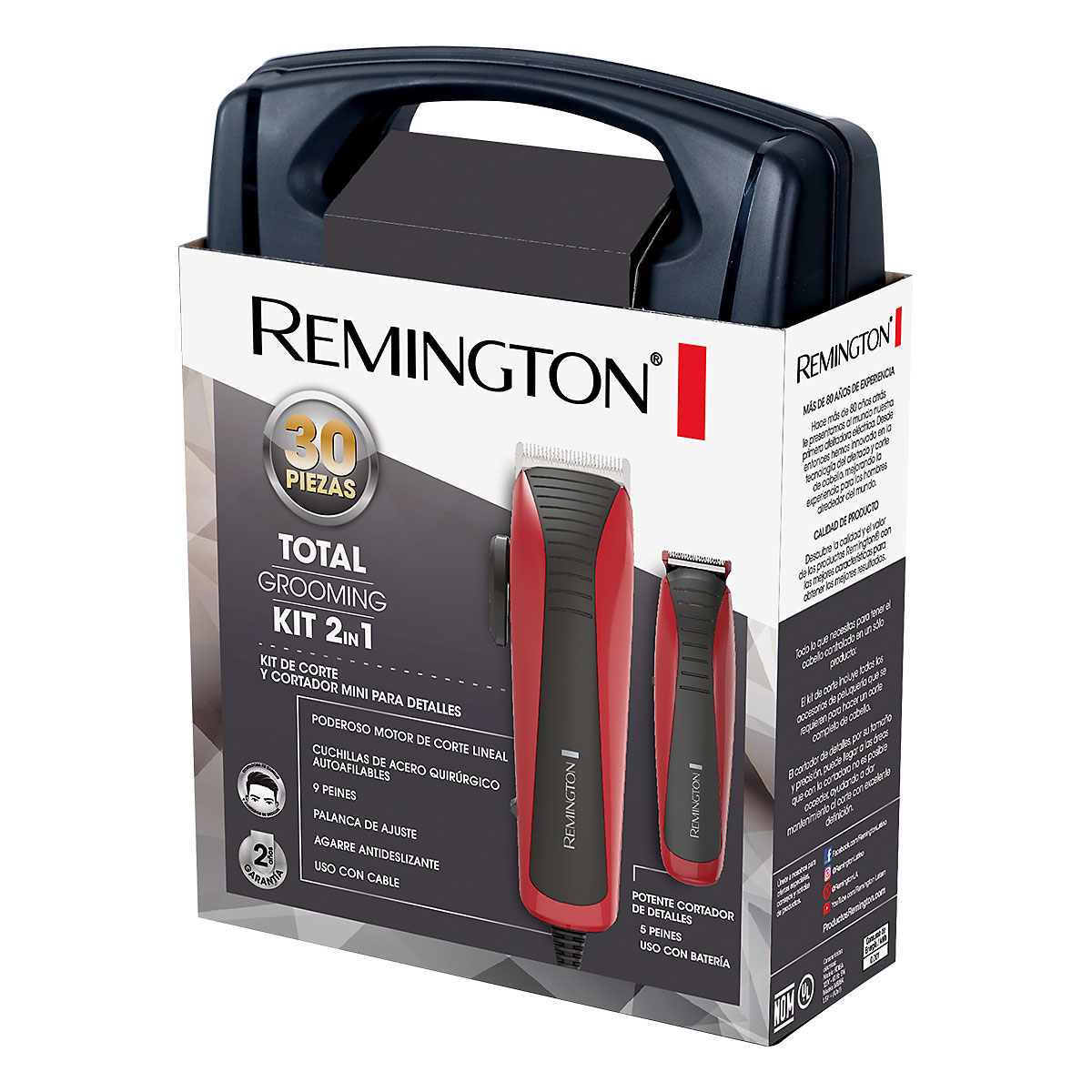 Fotografía de Cortadora De Cabello Remington Con Detallador 02