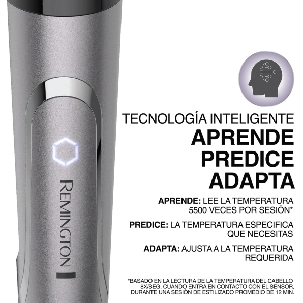 Rizador Remington ProluxeTM con Tecnología StyleAdaptTM