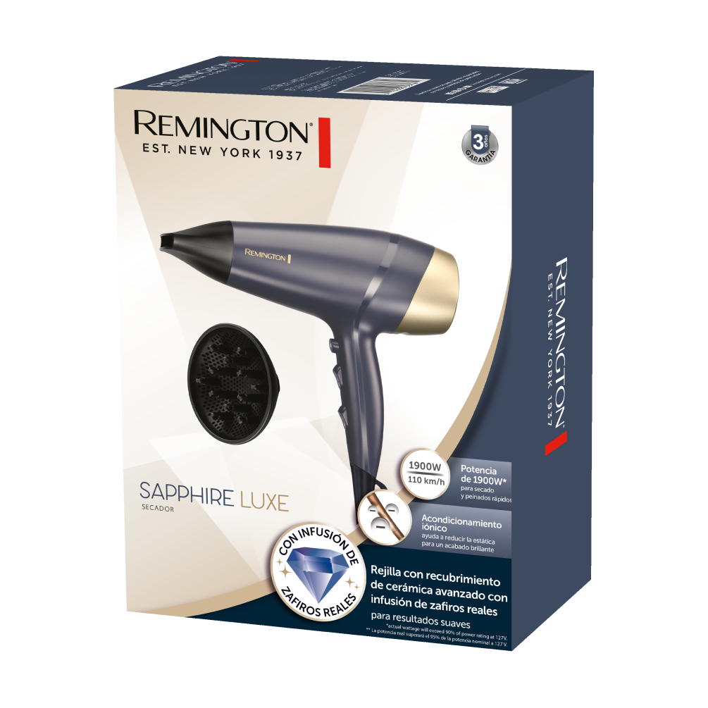 Secador Remington Sapphire Luxe