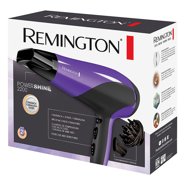 Fotografía de Secador Remington Power Shine 02