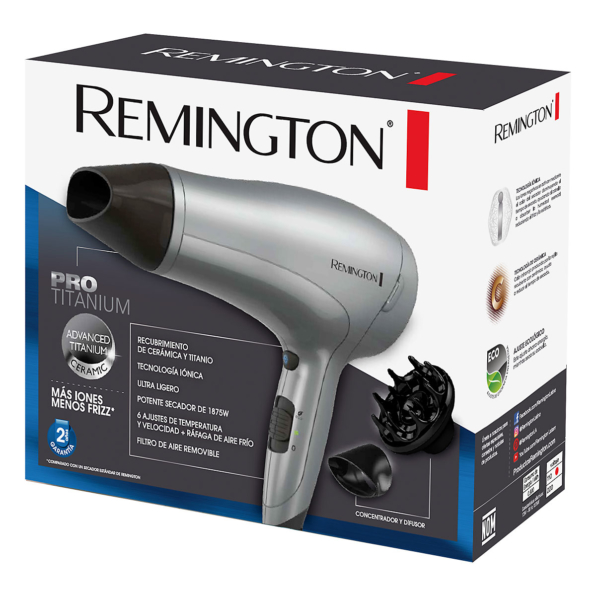 Fotografía de Secador Remington Pro Titanium 02