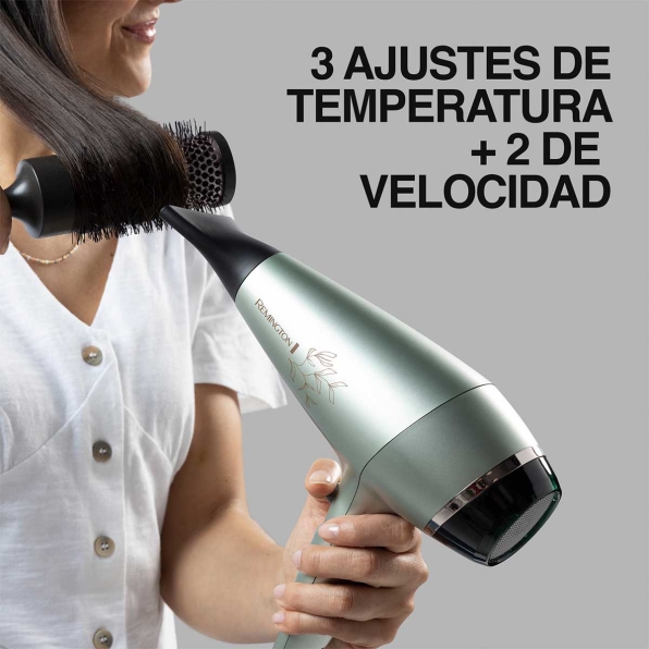 Secador D27A 110F de la línea Botanicals™ de Remington