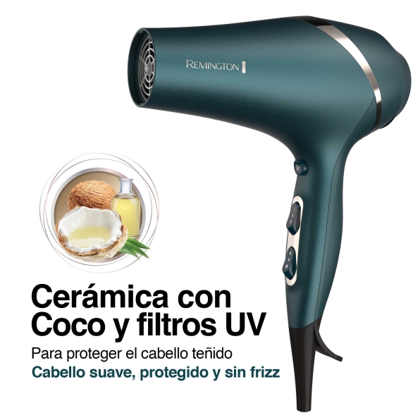 Secadora AC8607 de la línea Advanced Coconut Therapy de Remington