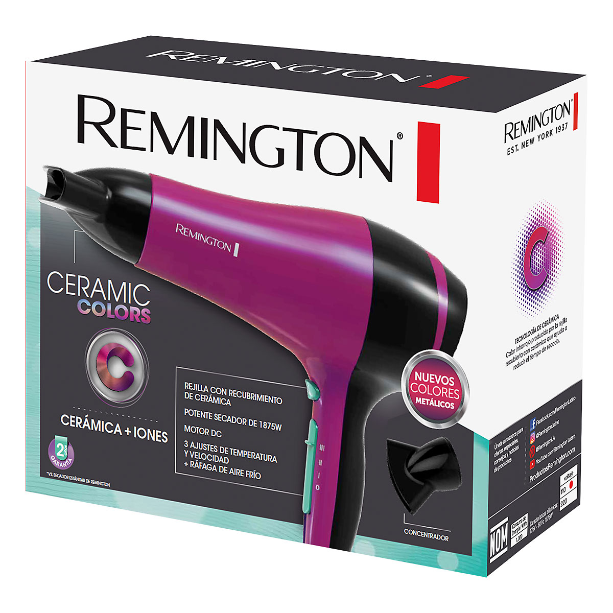 Secador Remington Compacto – Remington República Dominicana