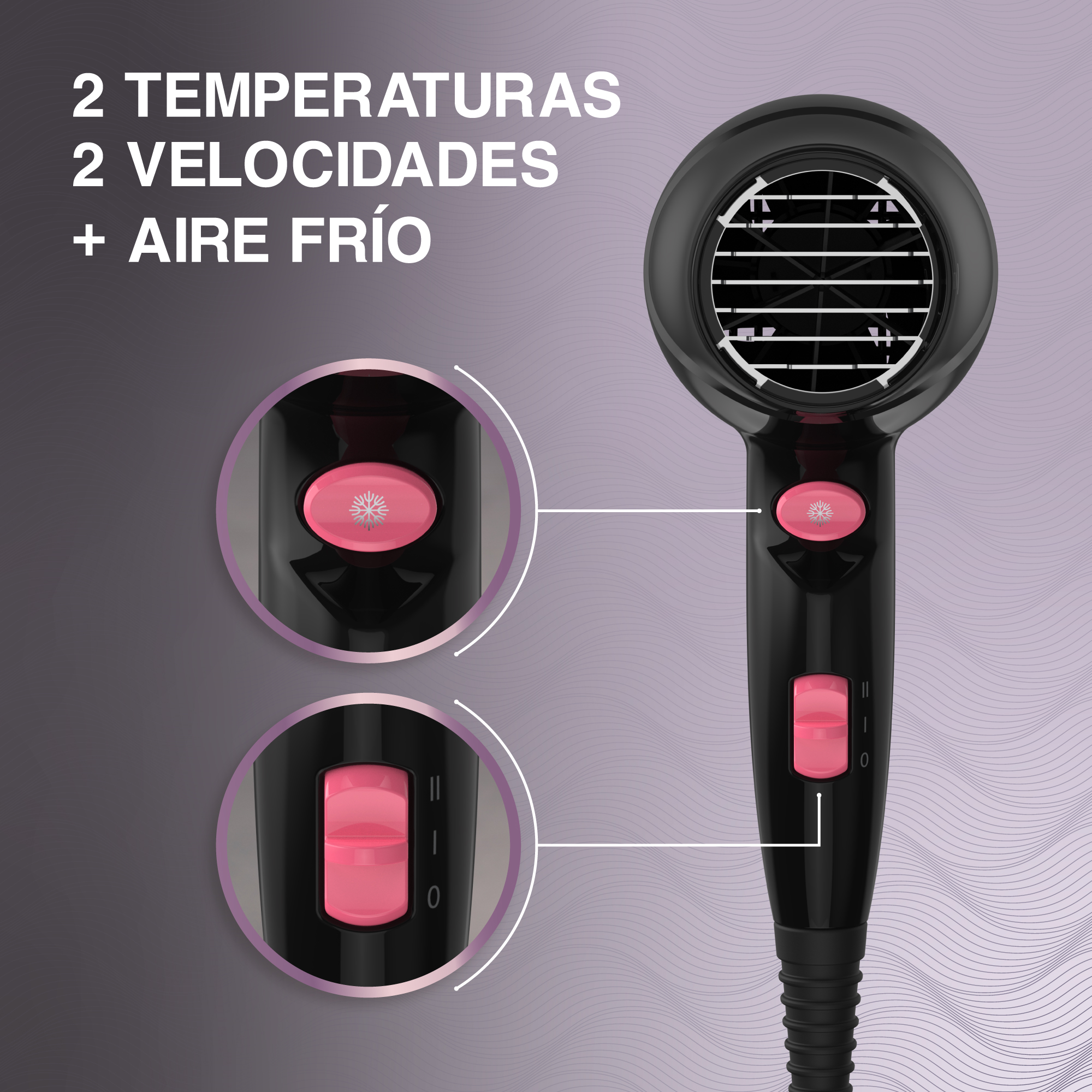 Secadora D16A-110F de la línea Pro Ceramic™ de Remington