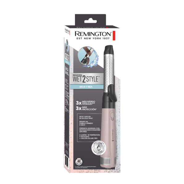 Rizador Remington Wet2Style para Cabello Húmedo y Seco