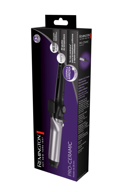 Rizador Remington Pro Ceramic, 38 mm