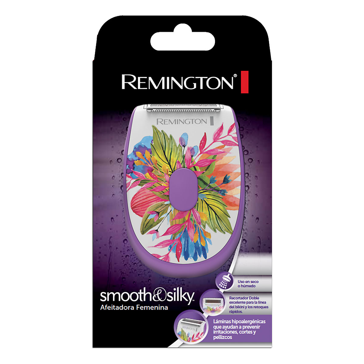 Agregar lamentar Licuar Afeitadora eléctrica Remington Smooth & Silky – Remington Panama