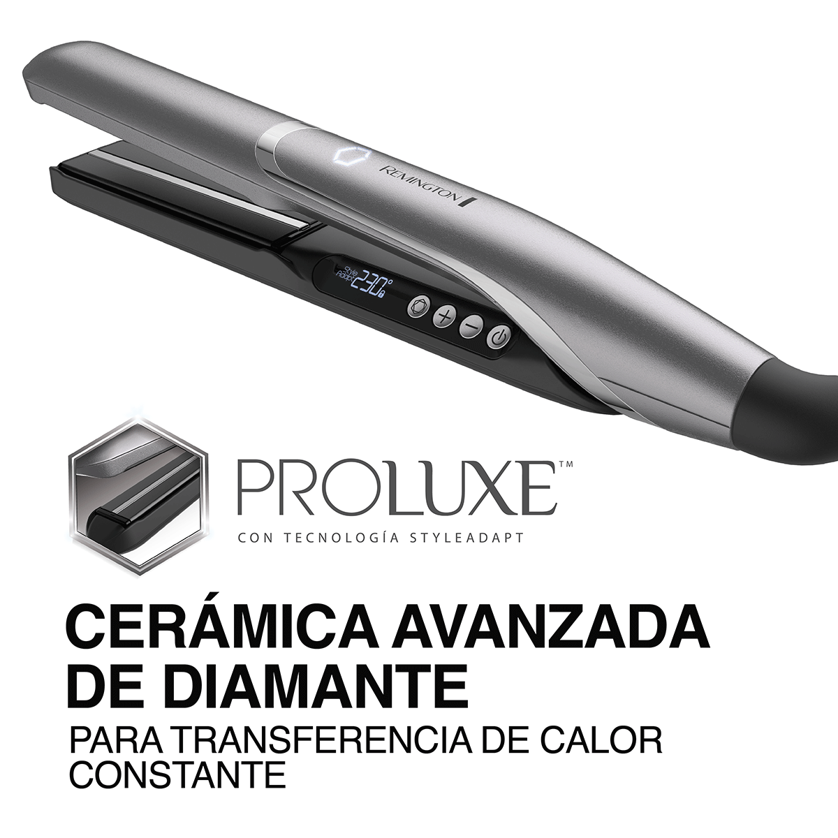 Plancha Alisadora Remington Proluxe™ Tecnología StyleAdapt™ – Remington  México