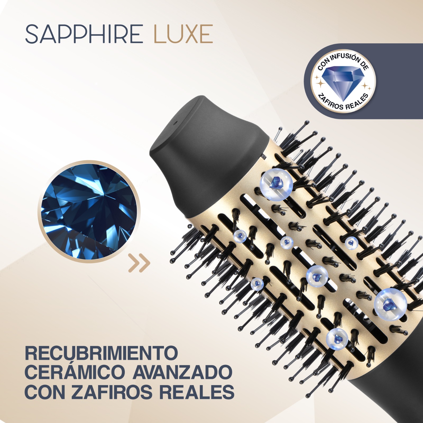 Cepillo de aire y multiestilizador Remington Sapphire Luxe