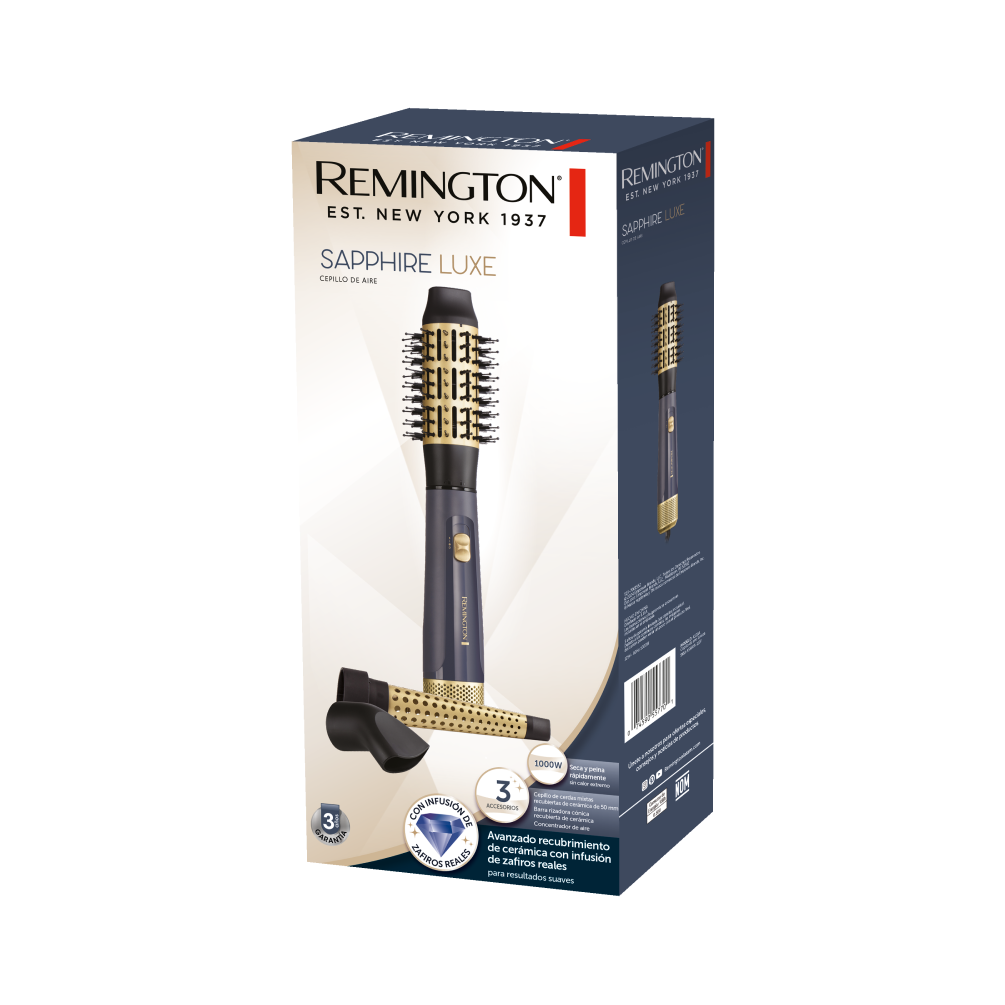 Cepillo de aire y multiestilizador Remington Sapphire Luxe