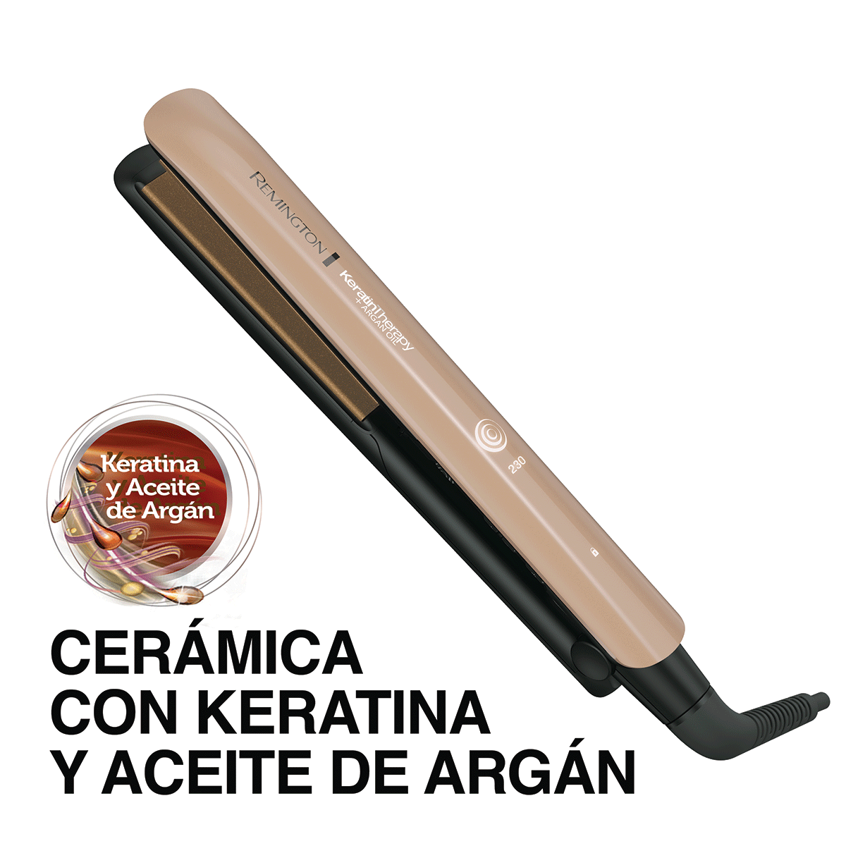 Plancha Alisadora Remington Keratin Therapy