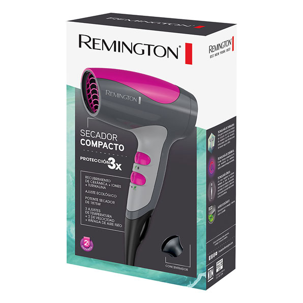 Fotografía de Secador Remington Compacto 02