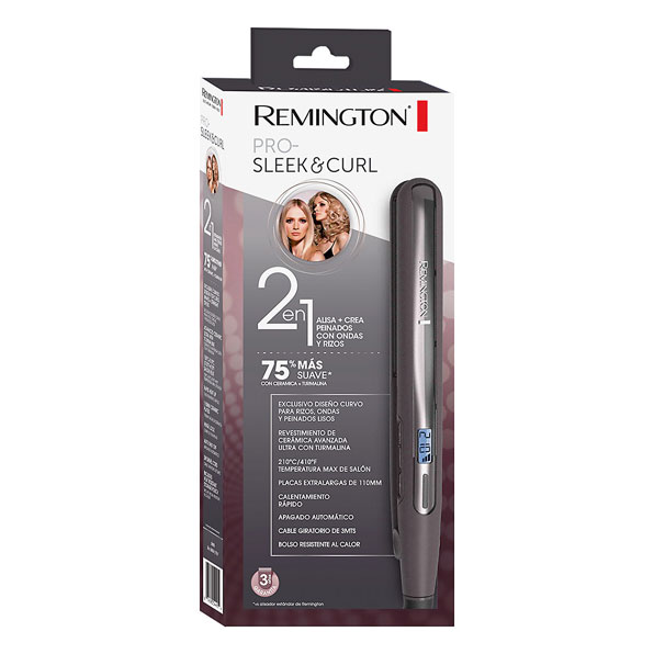 Fotografía de Plancha Alisadora Remington Pro Sleek and Curl 02