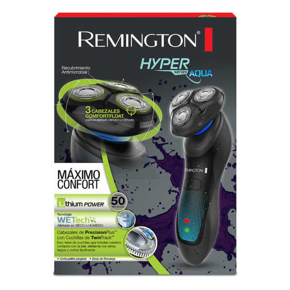 Fotografía de Afeitadora Rotativa Remington Hyperflex Aqua 02