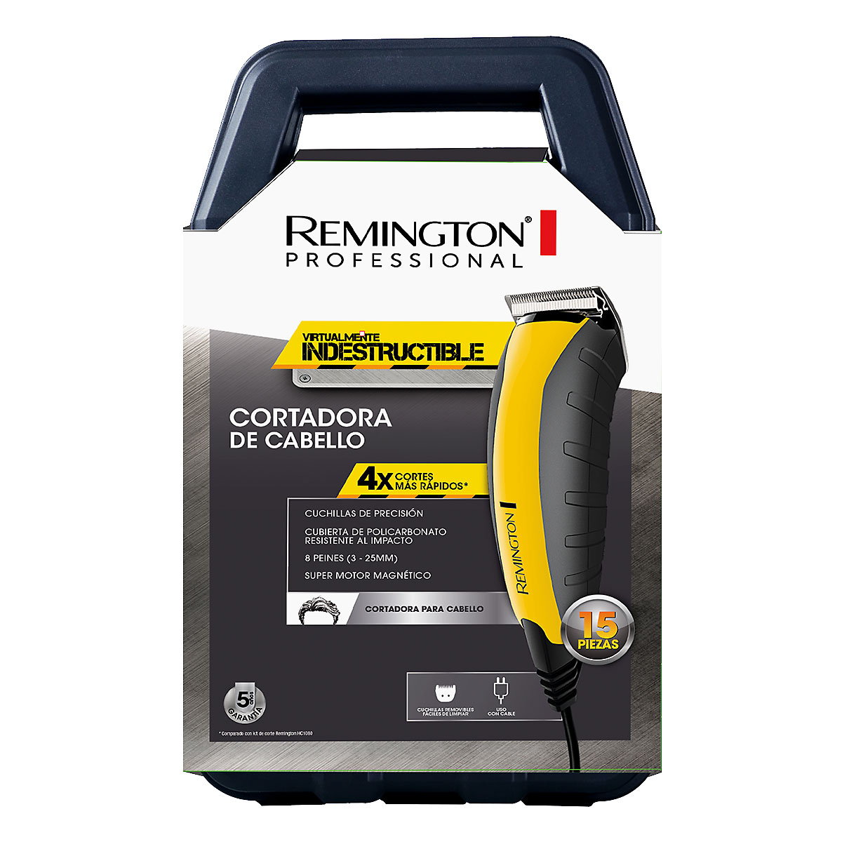 Cortador de cabello HC5850 de la línea Virtualmente Indestructible de Remington.