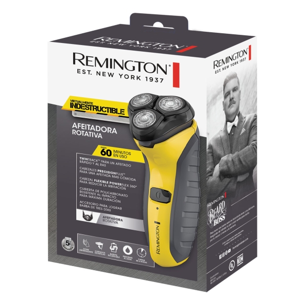 Afeitadora rotativa R27A de la línea Virtualmente Indestructible de Remington.