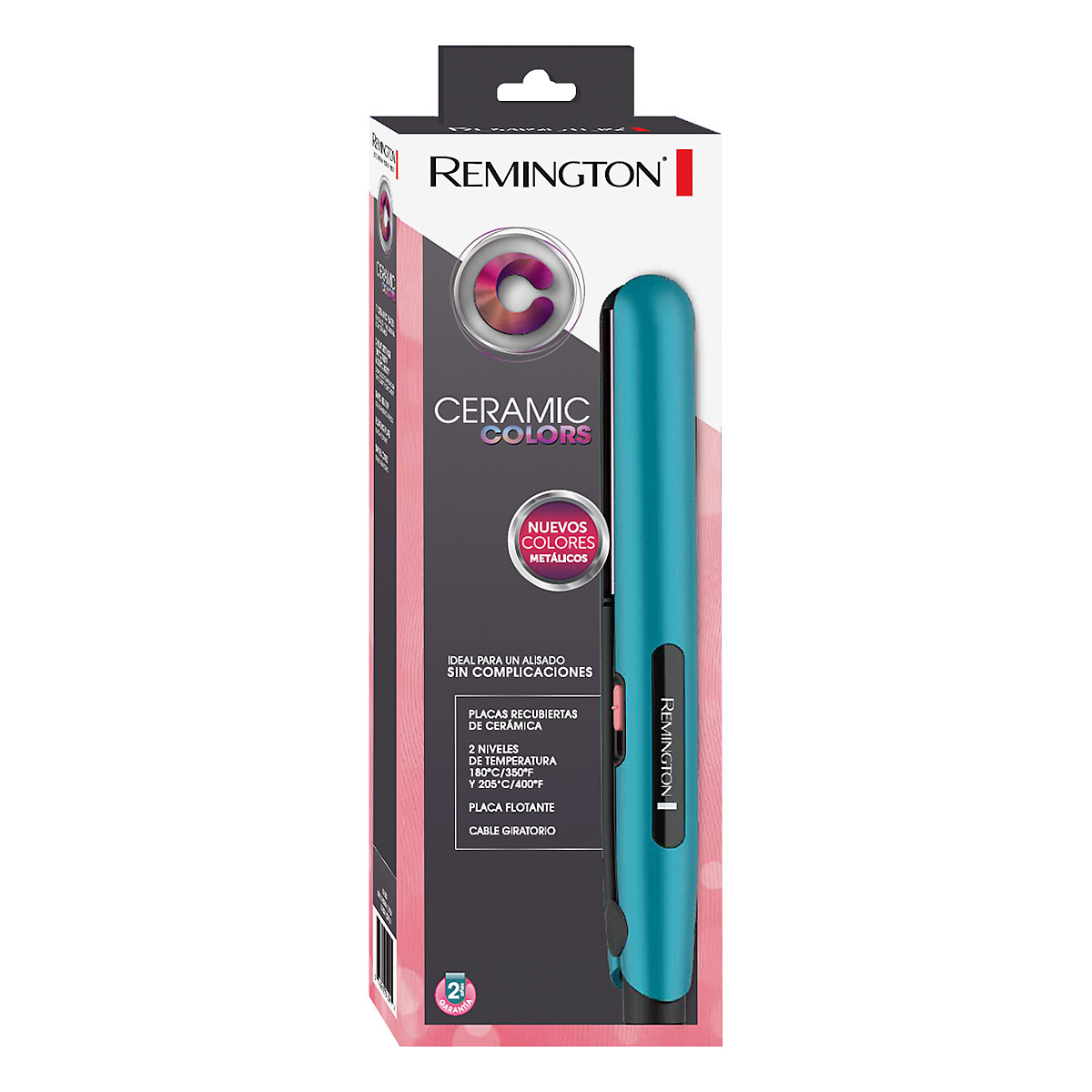 Plancha Alisadora Remington Ceramic Colors