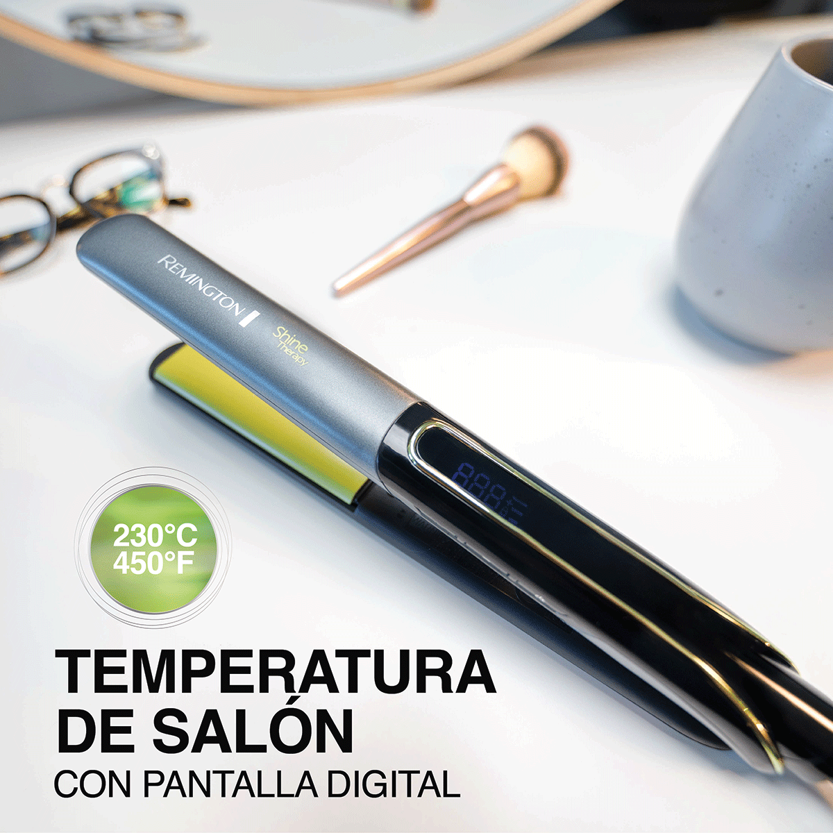 Plancha Alisadora Remington Shine Therapy