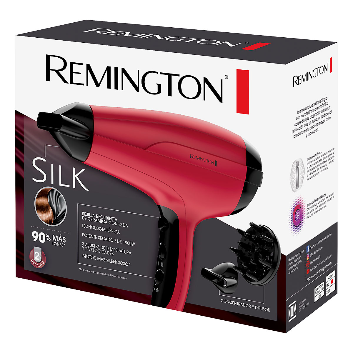 Secador Remington Silk – Remington República Dominicana