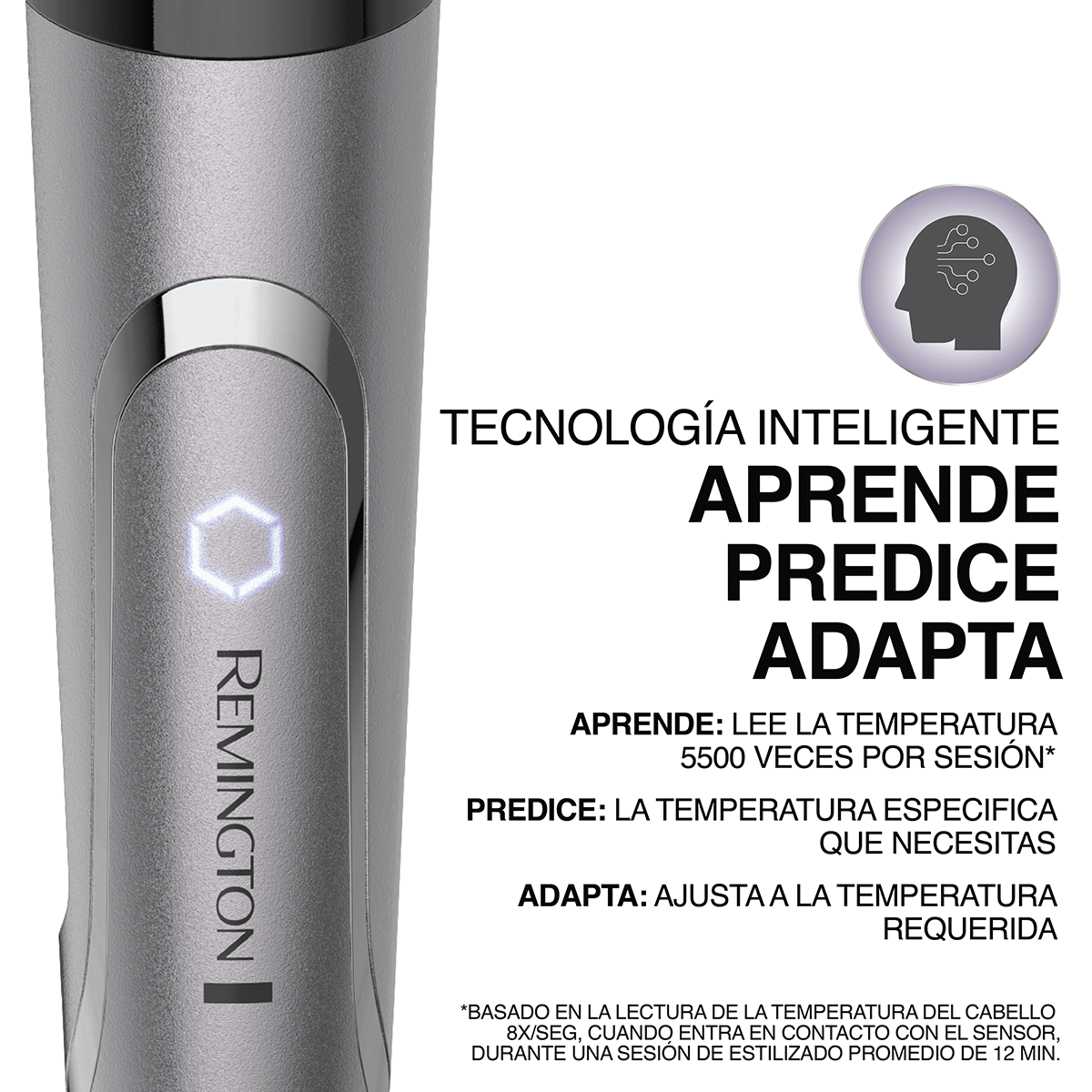 Rizador Remington ProluxeTM con Tecnología StyleAdaptTM