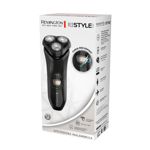 Afeitadora rotativa Remington Style Series R3