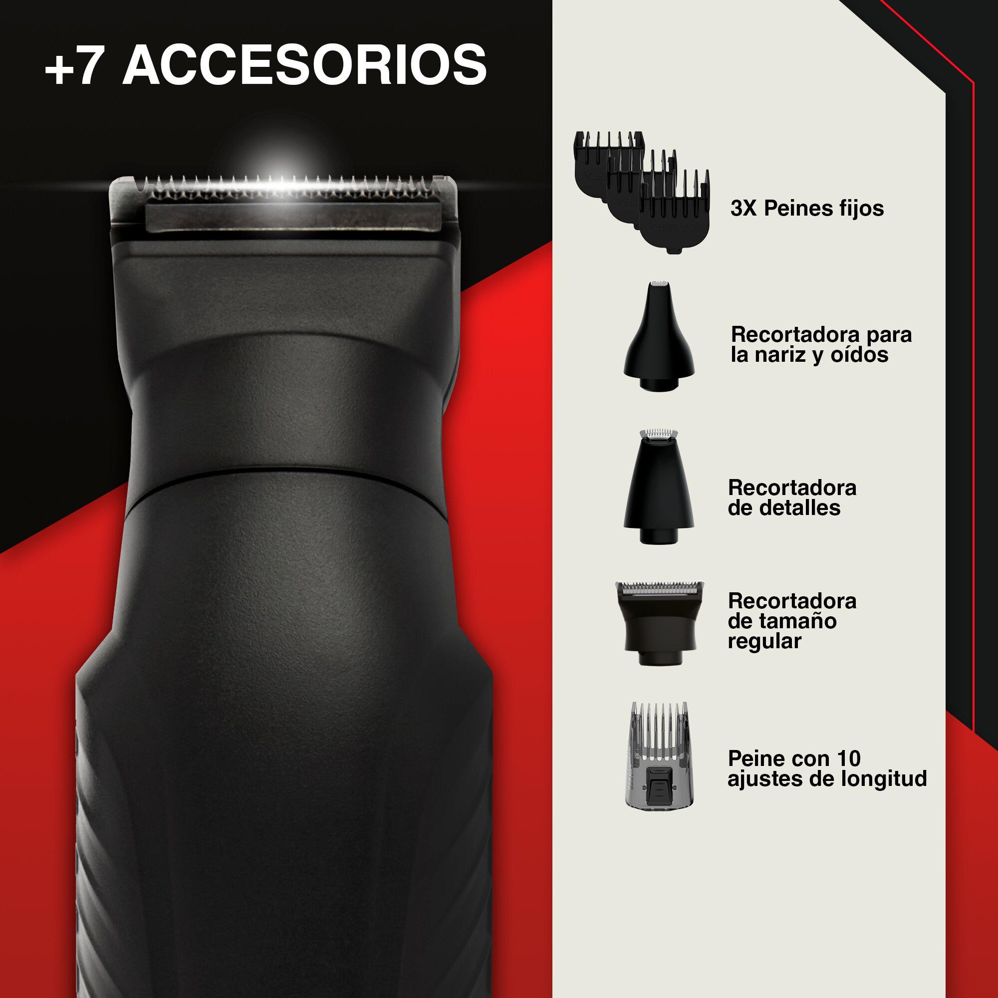 Cortadora personal Remington Todo en 1 Series 3000