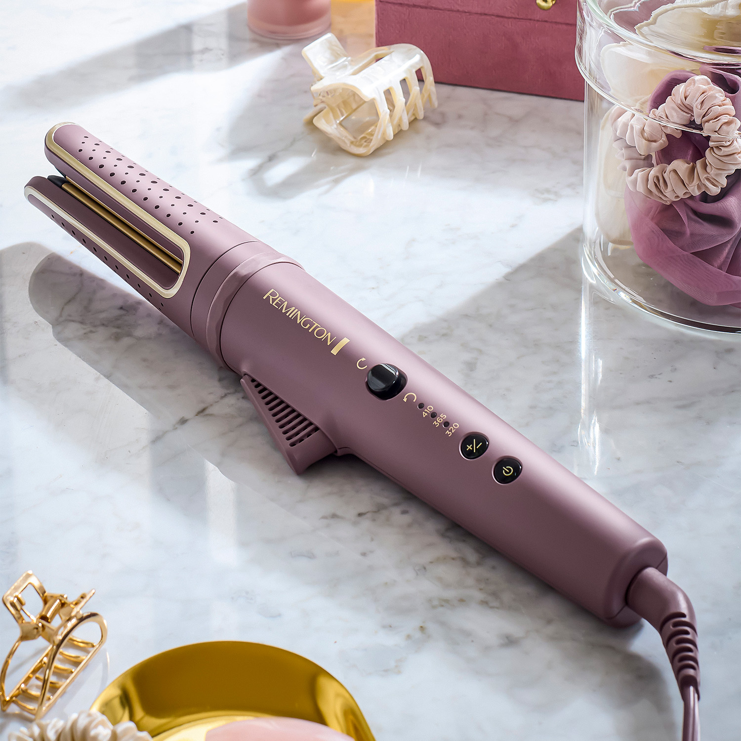 RIZADOR DE BARRIL GIRATORIO REMINGTON® AIRvive™