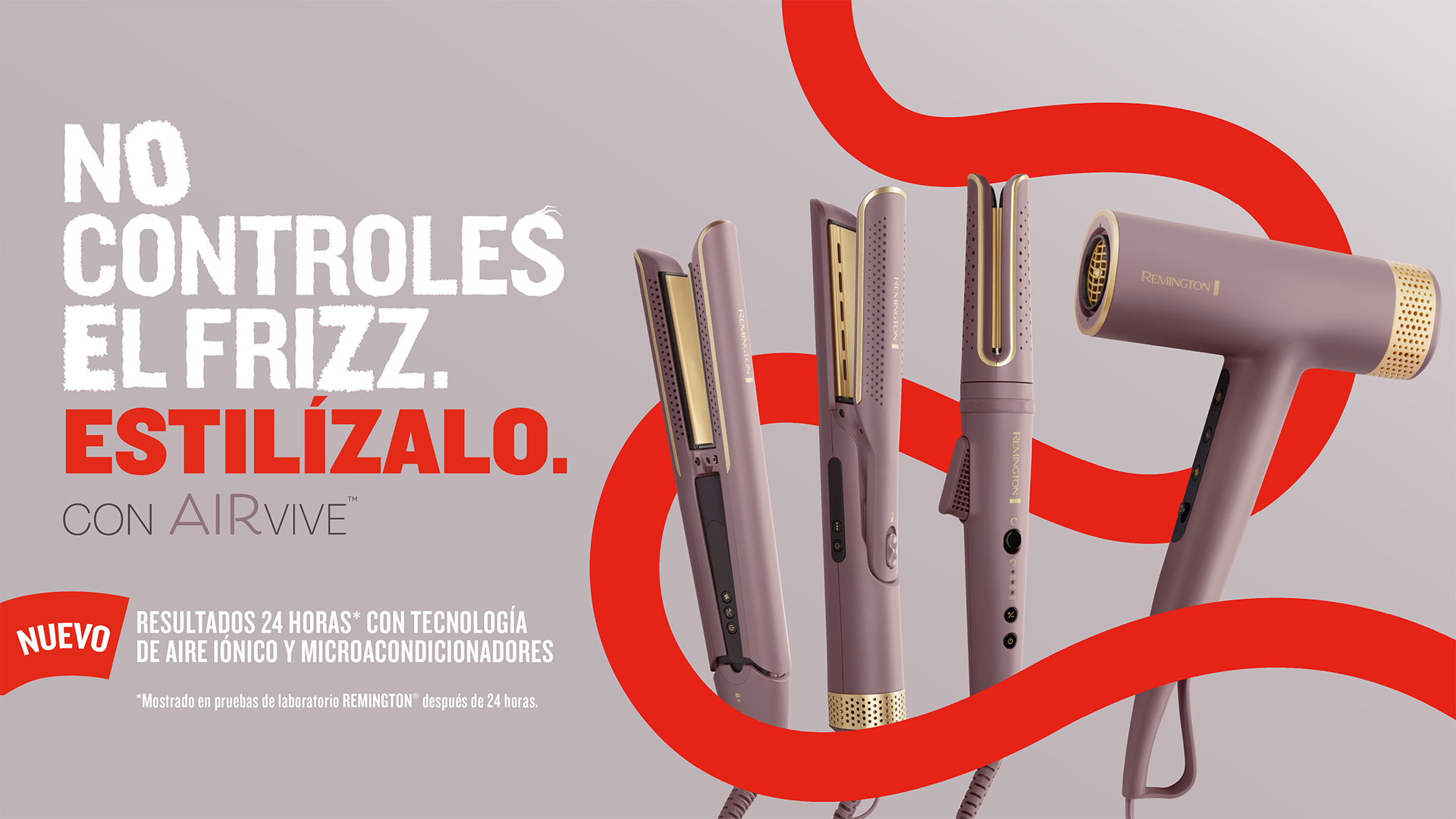 No controles el Frizz. Estilizalo con AIRvive